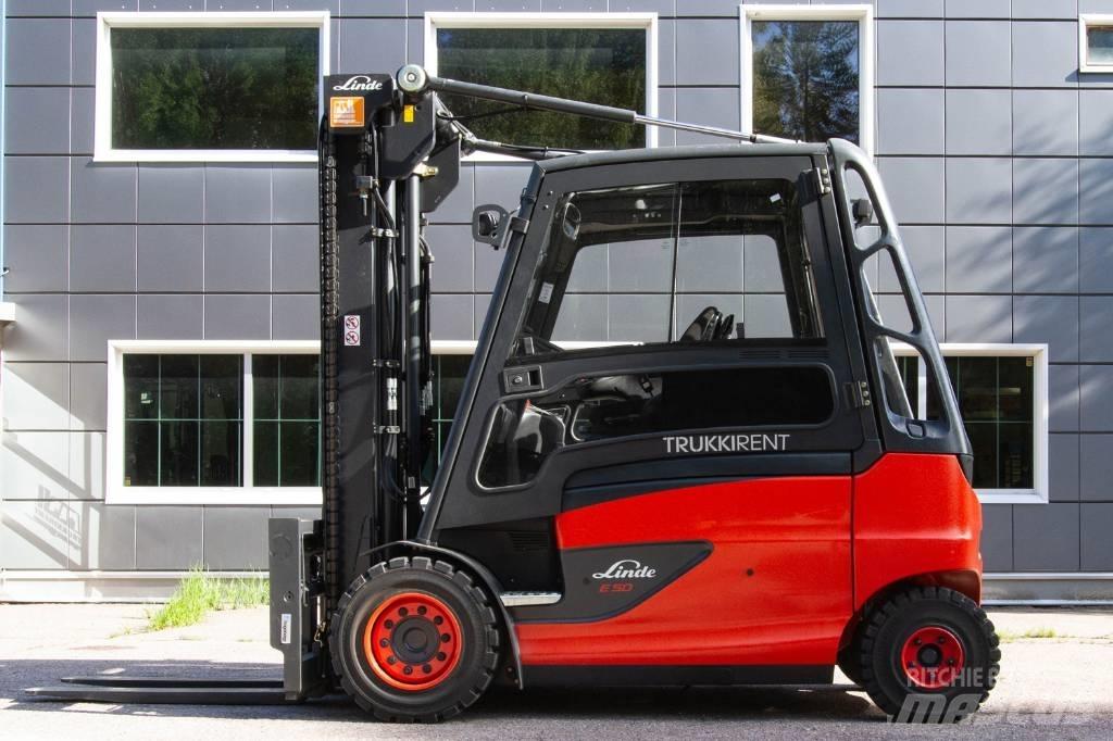 Linde E50HL-01 Akumulátorové vozíky