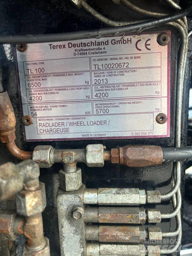 Terex TL 100 Kolesové nakladače