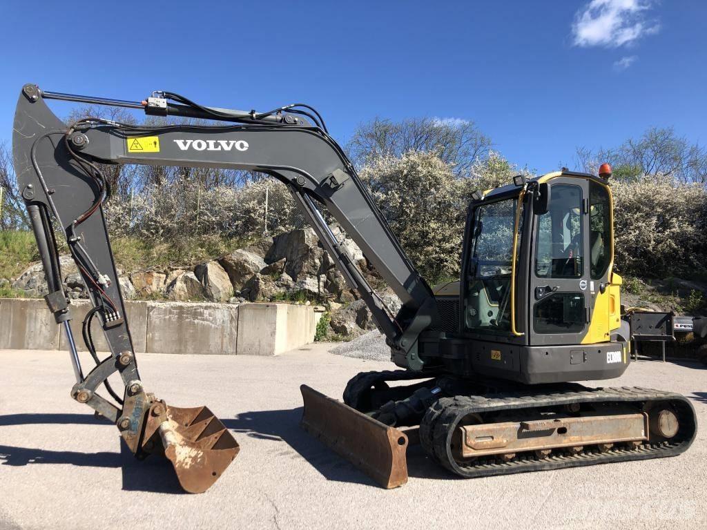 Volvo ECR 88 D Midi rýpadlá 7 t - 12 t