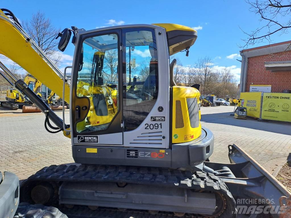 Wacker Neuson EZ80 Pásové rýpadlá