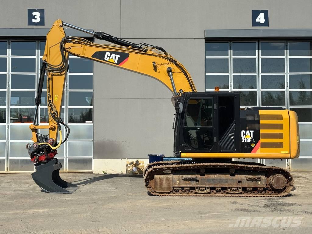 CAT 318 Pásové rýpadlá