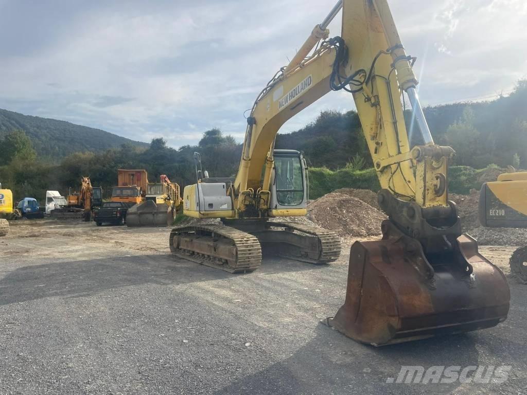 New Holland E 305 Pásové rýpadlá