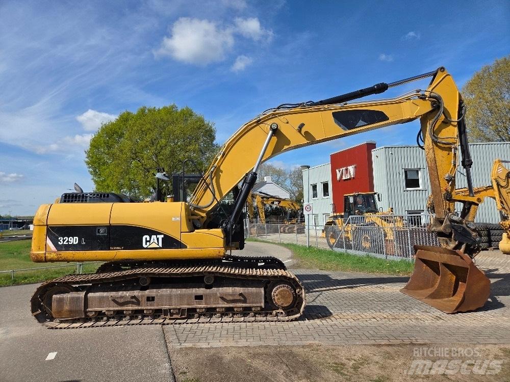 CAT 329DL Pásové rýpadlá