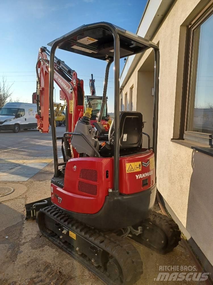 Yanmar Vio 17 U Mini rýpadlá < 7t