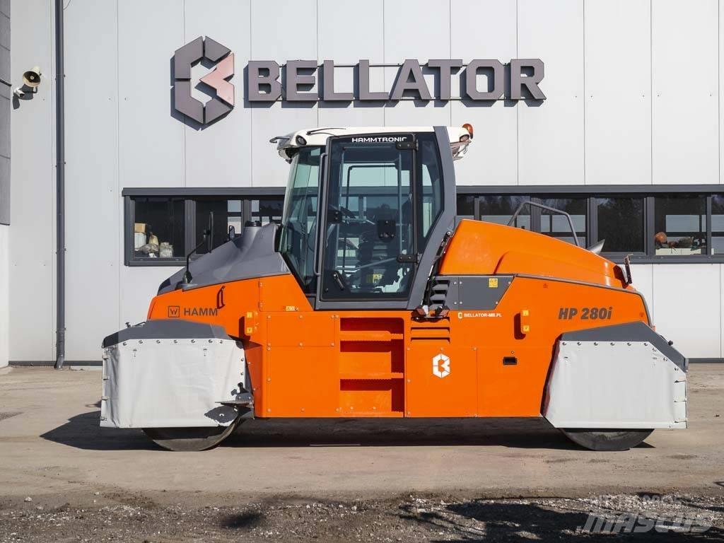 Hamm HP 280 i Pneumatikové valce