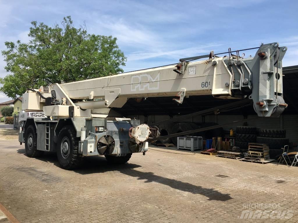 Terex PPM A 600 Žeriavy pre ťažký terén