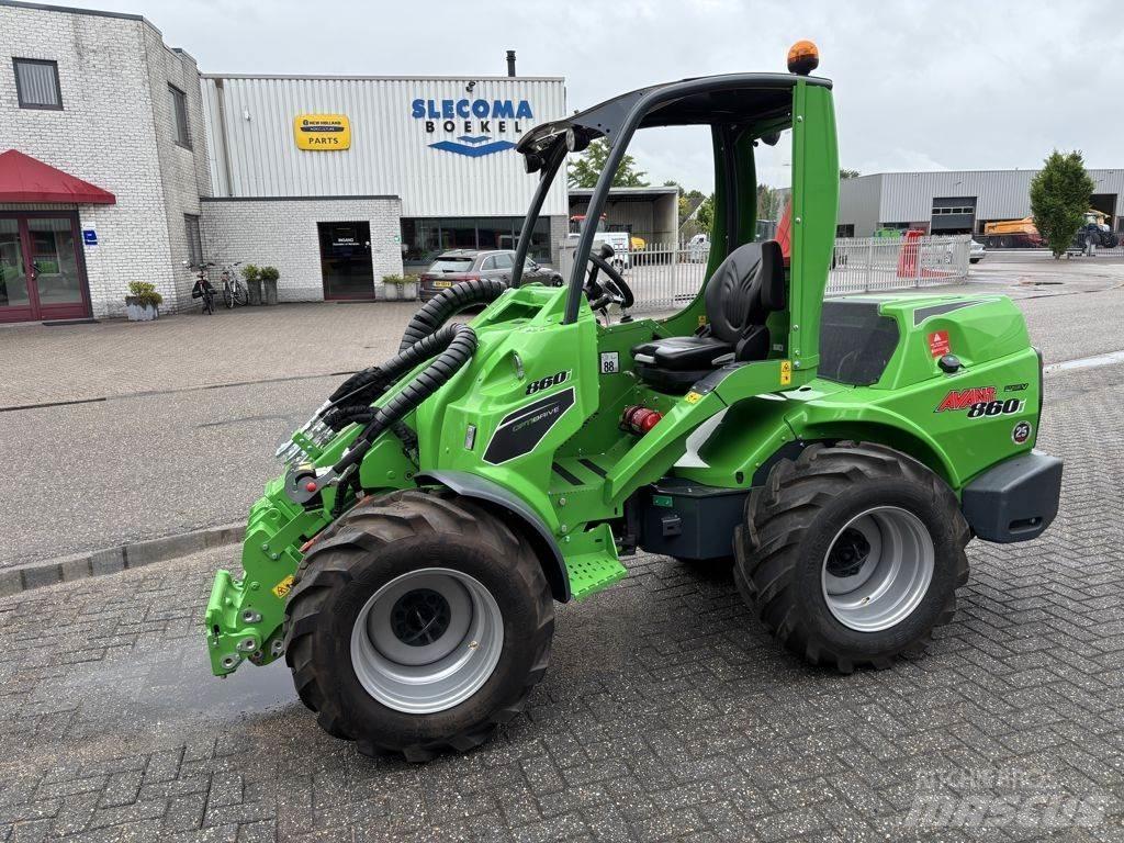 Avant 860i TDL + Kolesové nakladače