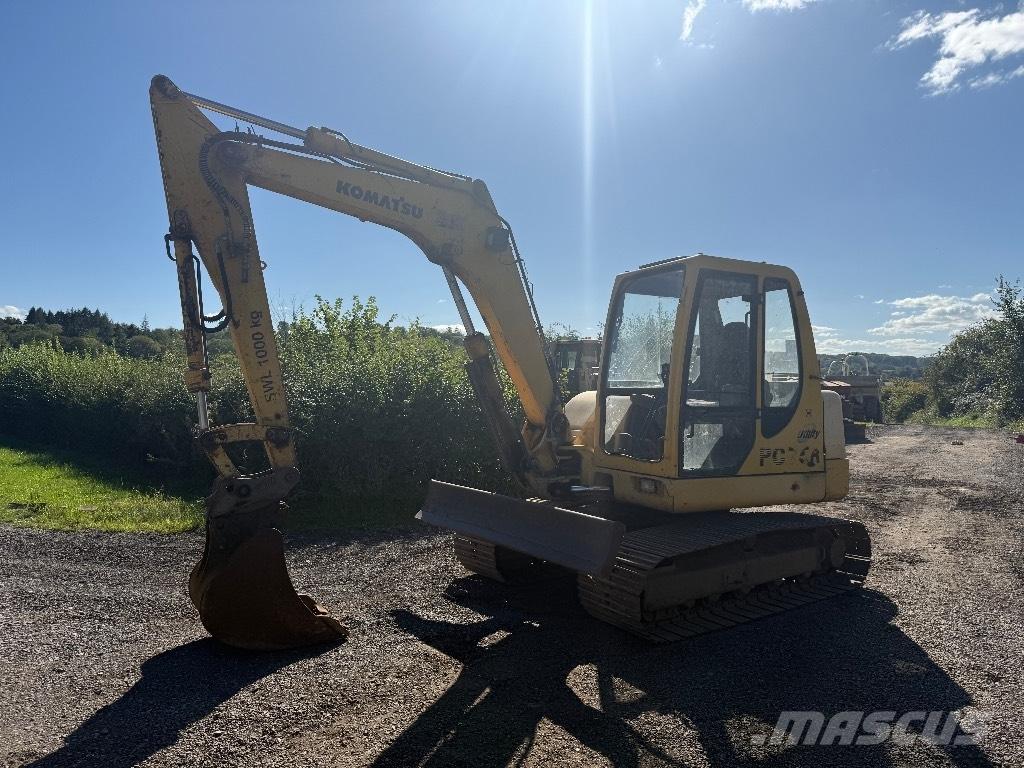 Komatsu PC 75 R-2 Midi rýpadlá 7 t - 12 t