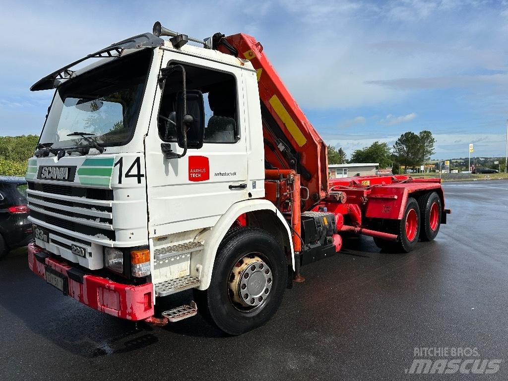 Scania P 93 M Autožeriavy, hydraulické ruky