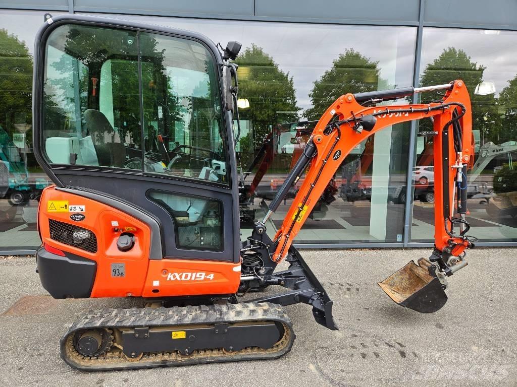 Kubota KX 019-4 Mini rýpadlá < 7t