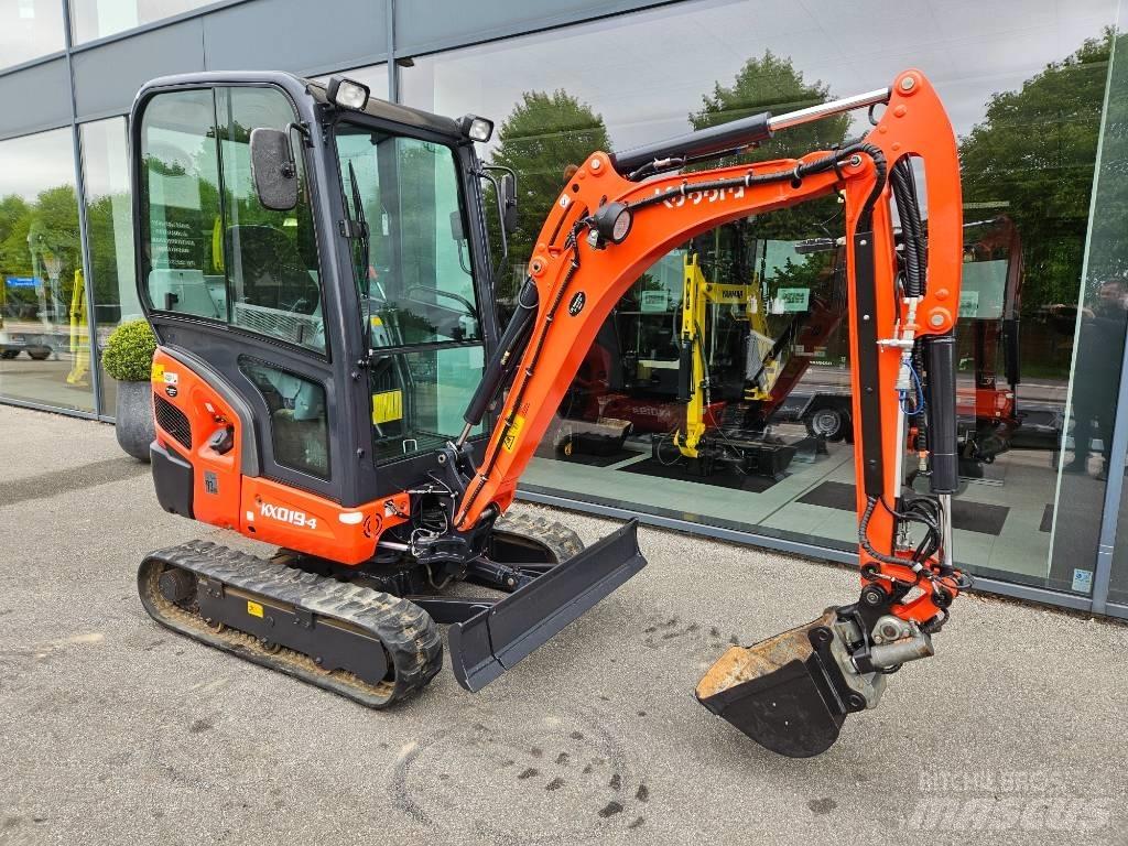 Kubota KX 019-4 Mini rýpadlá < 7t