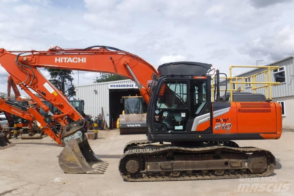 Hitachi ZX 210 LC-7 Pásové rýpadlá