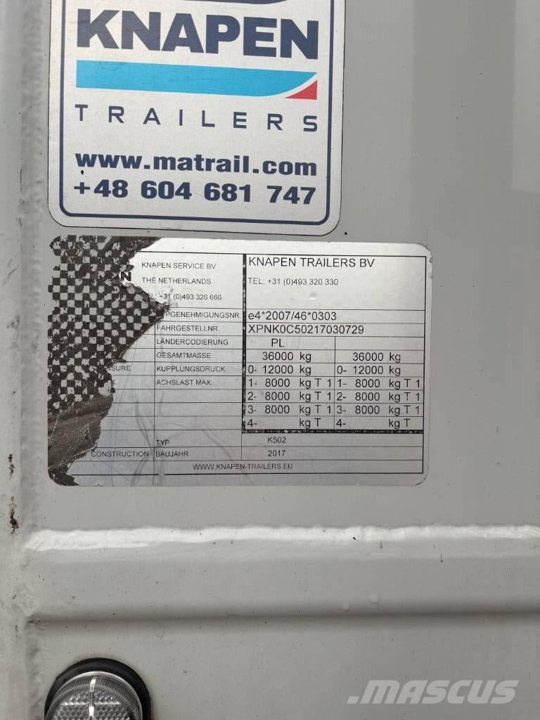 Knapen K 502 Návesy na drevnú štiepku