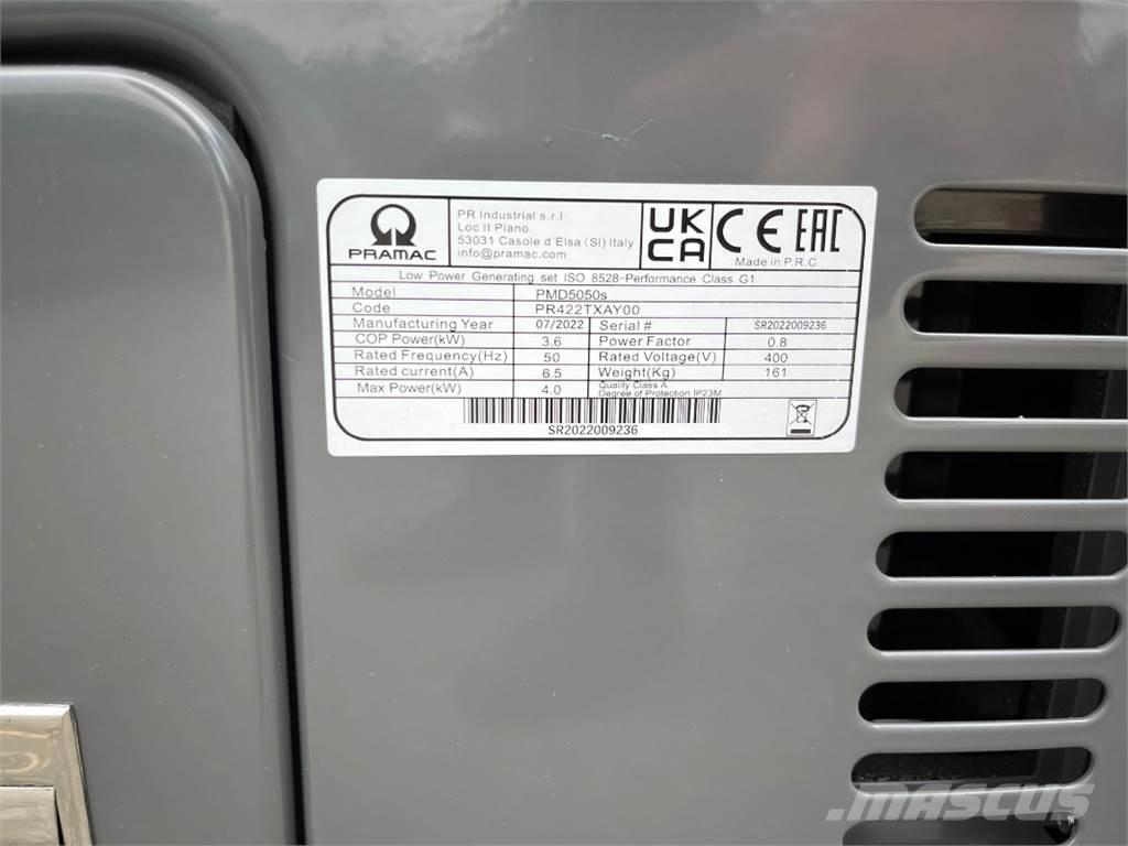 Pramac PMD5050s Ostatné generátory