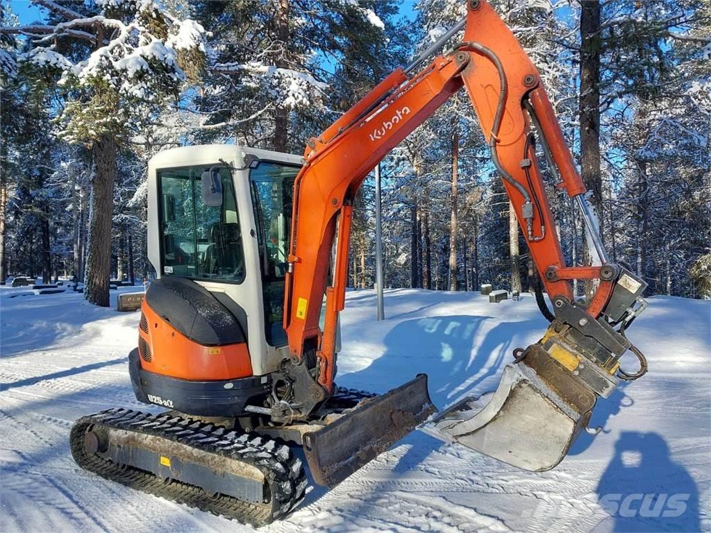 Kubota U25-3 Mini rýpadlá < 7t