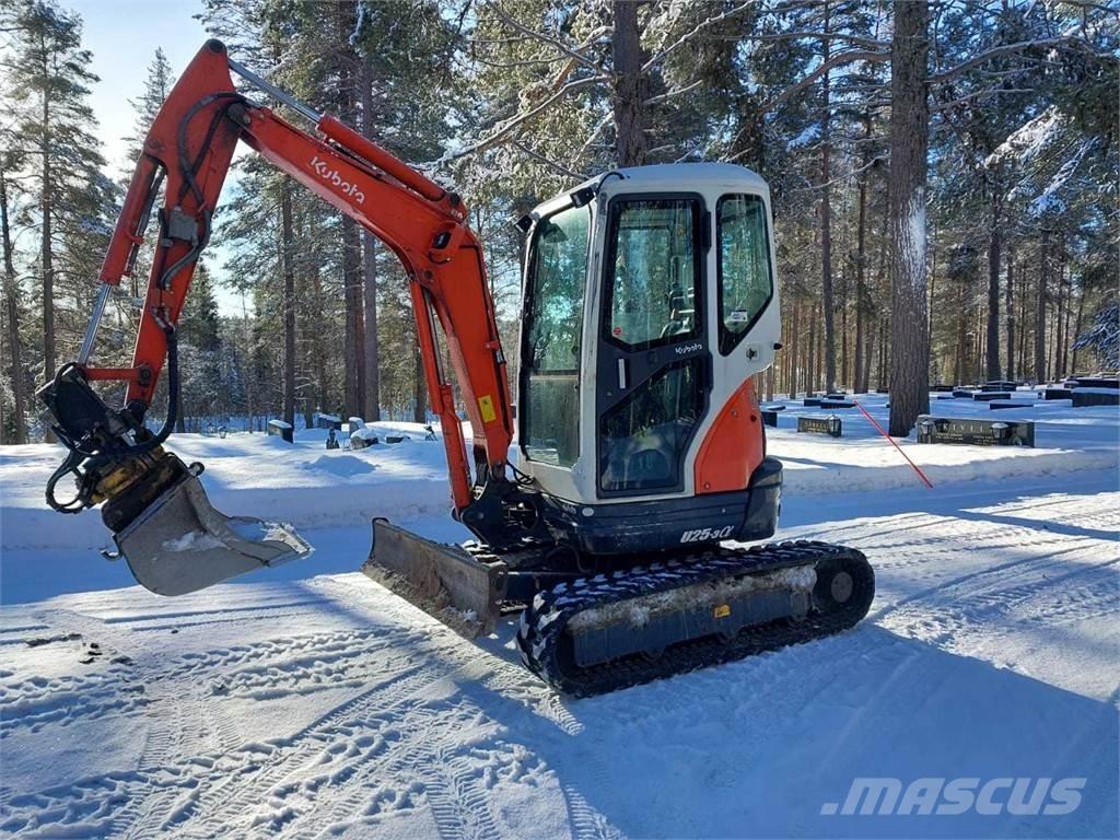 Kubota U25-3 Mini rýpadlá < 7t