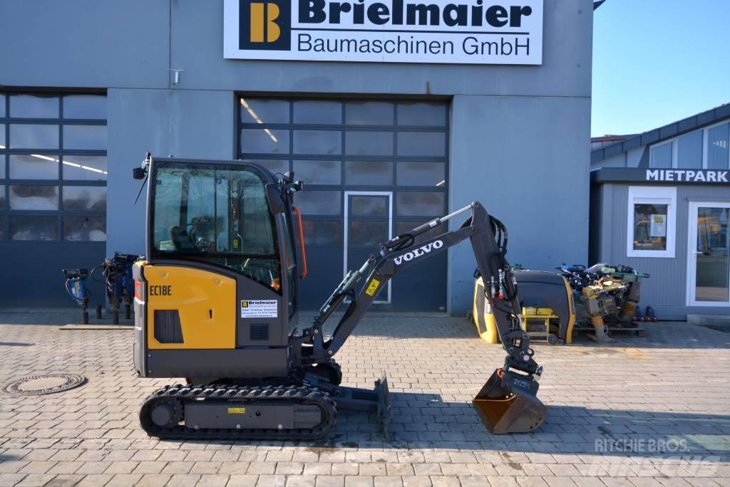 Volvo EC 18 E Mini rýpadlá < 7t