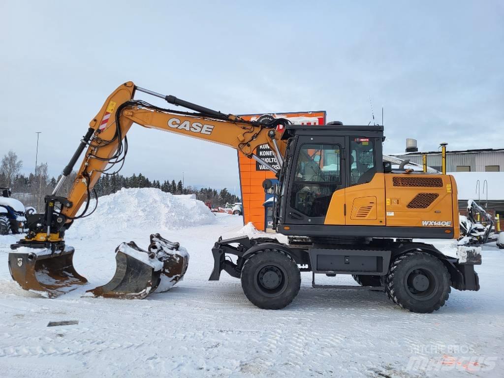 CASE WX140E Kolesové rýpadlá