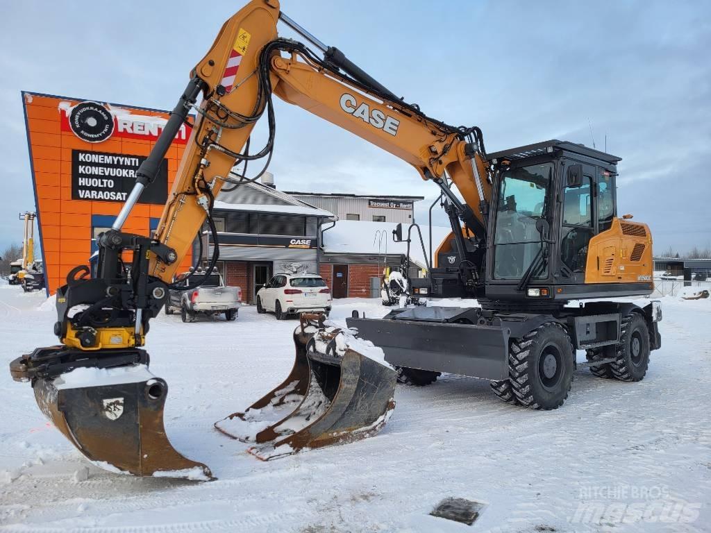 CASE WX140E Kolesové rýpadlá