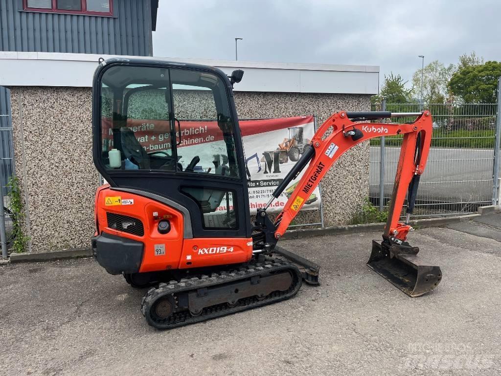 Kubota KX019-4 Mini rýpadlá < 7t