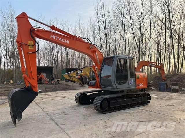 Hitachi EX120 Pásové rýpadlá