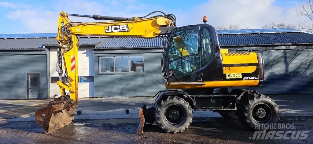 JCB JS145 W Kolesové rýpadlá