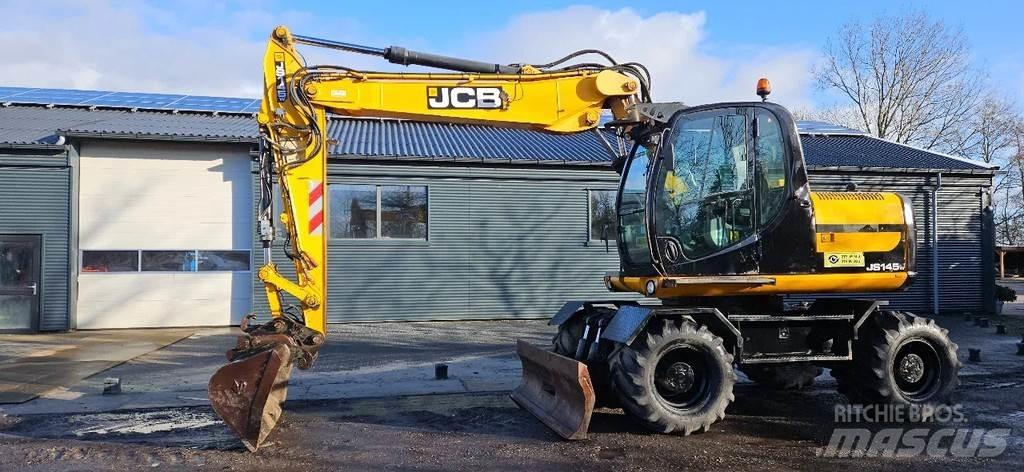 JCB JS145 W Kolesové rýpadlá