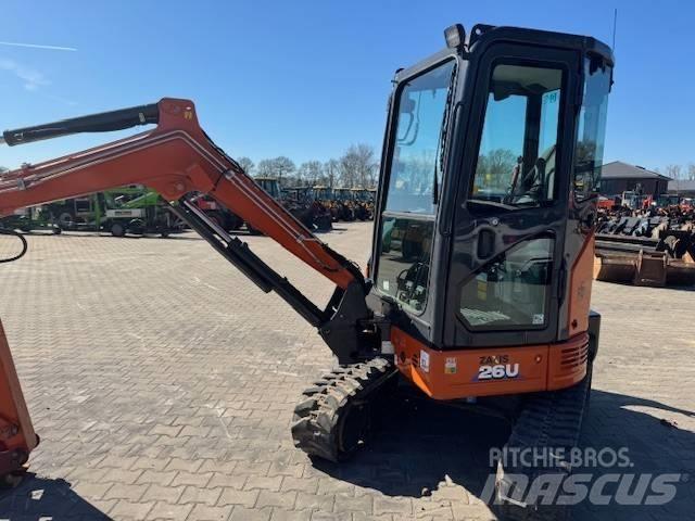 Hitachi ZX 26 Mini rýpadlá < 7t
