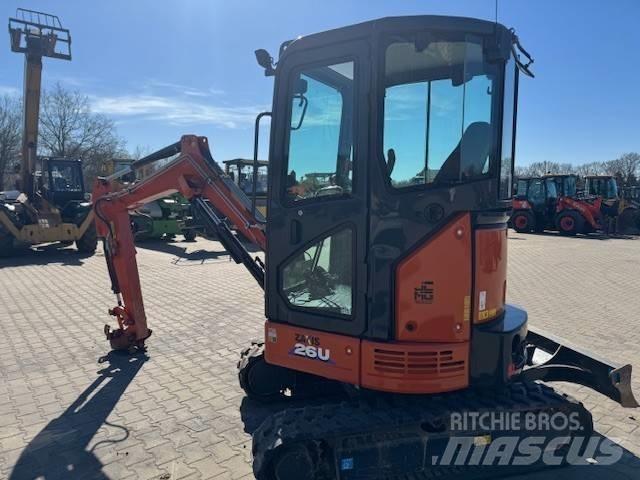 Hitachi ZX 26 Mini rýpadlá < 7t