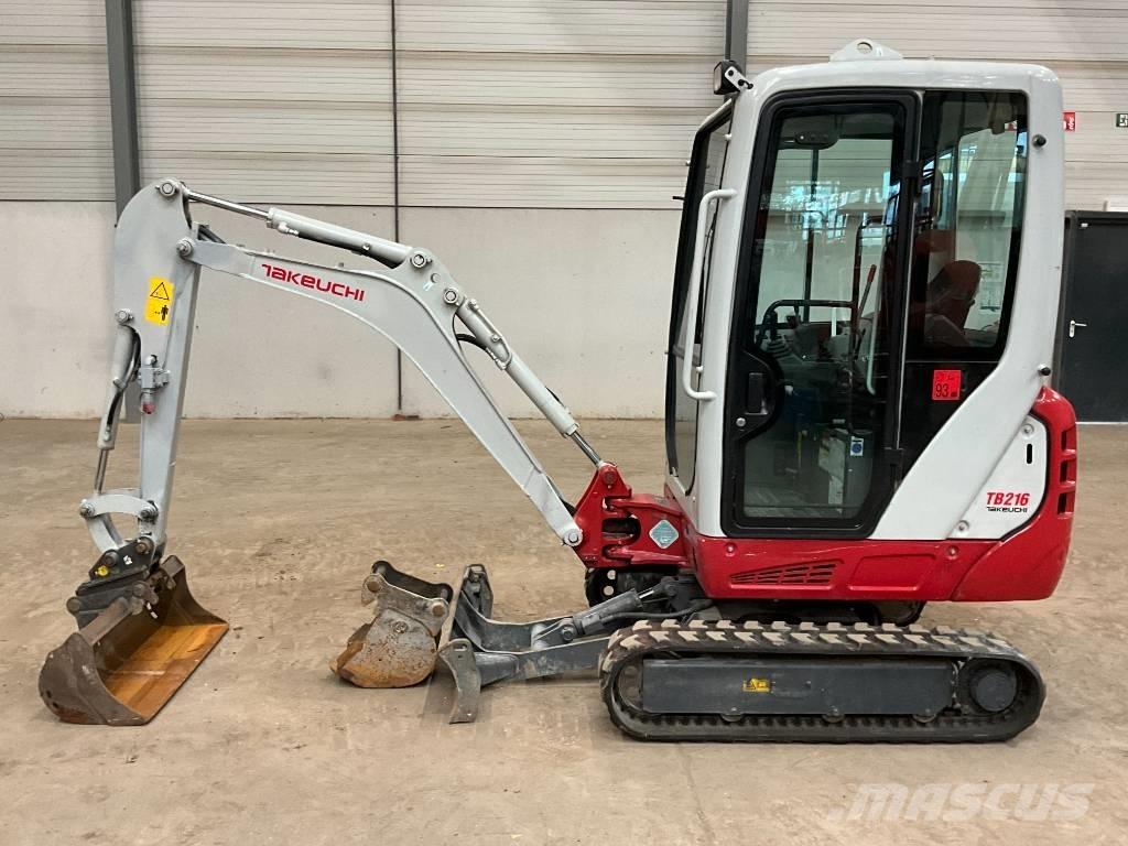 Takeuchi TB 216 Mini rýpadlá < 7t