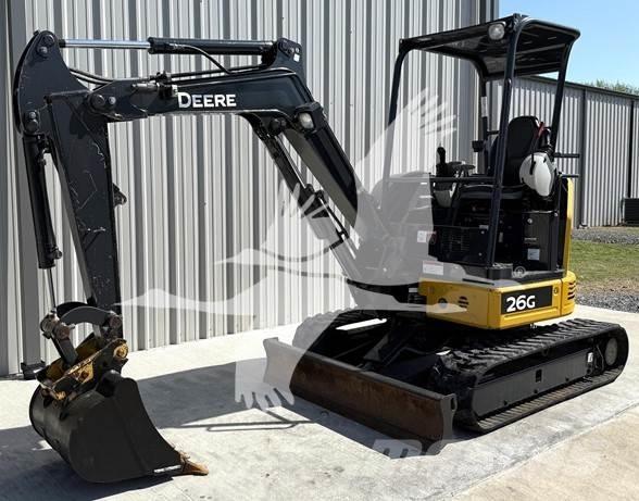John Deere 26G Mini rýpadlá < 7t