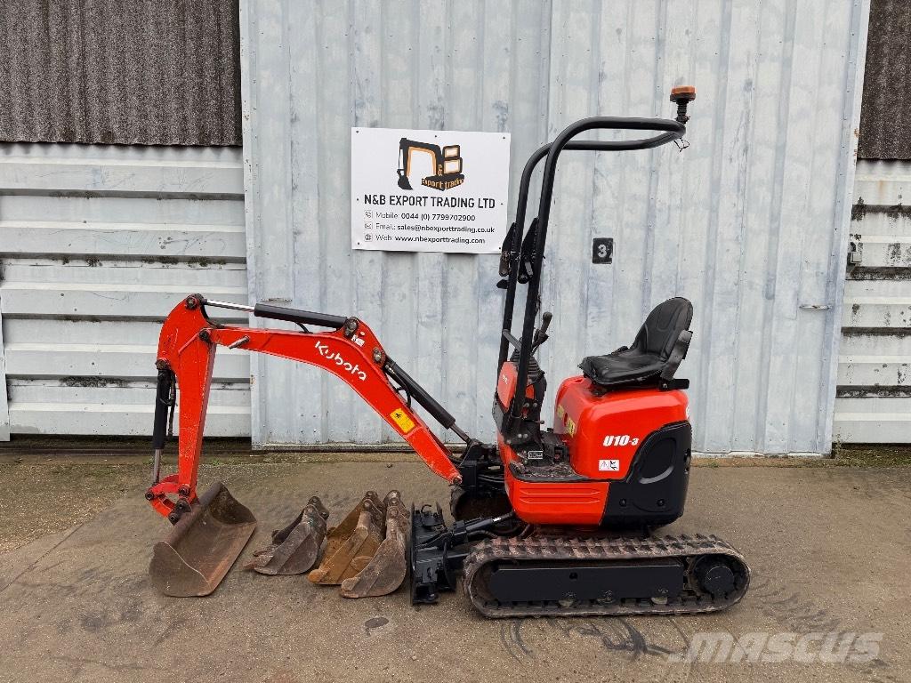 Kubota U 10 Mini rýpadlá < 7t