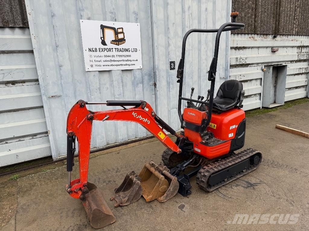 Kubota U 10 Mini rýpadlá < 7t