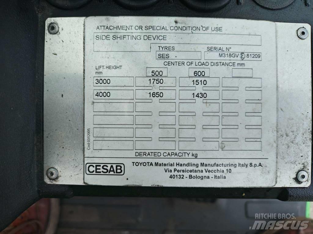 Cesab M 318 G LPG vozíky
