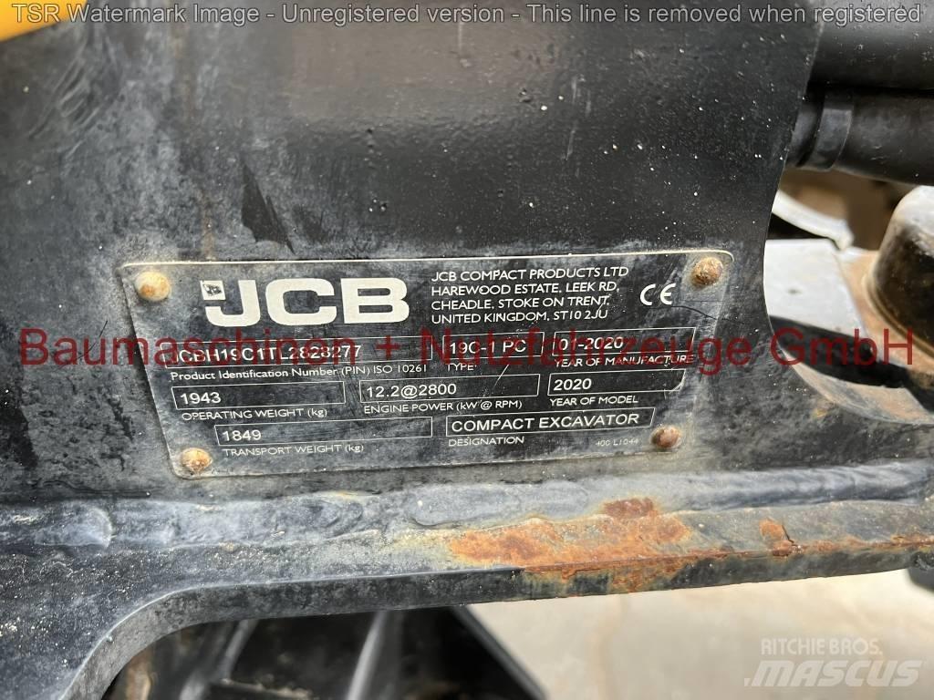 JCB 19C -gebraucht- Mini rýpadlá < 7t