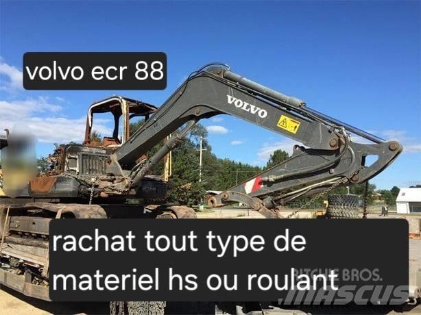 Volvo ECR 88 Výložníky a lyžice