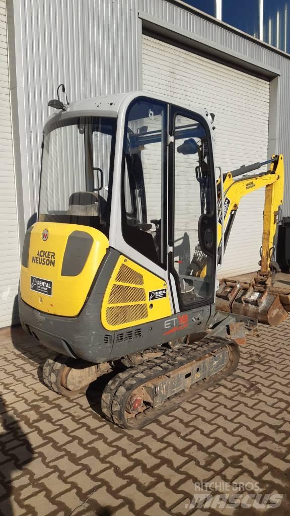 Wacker Neuson ET 18 Pásové rýpadlá