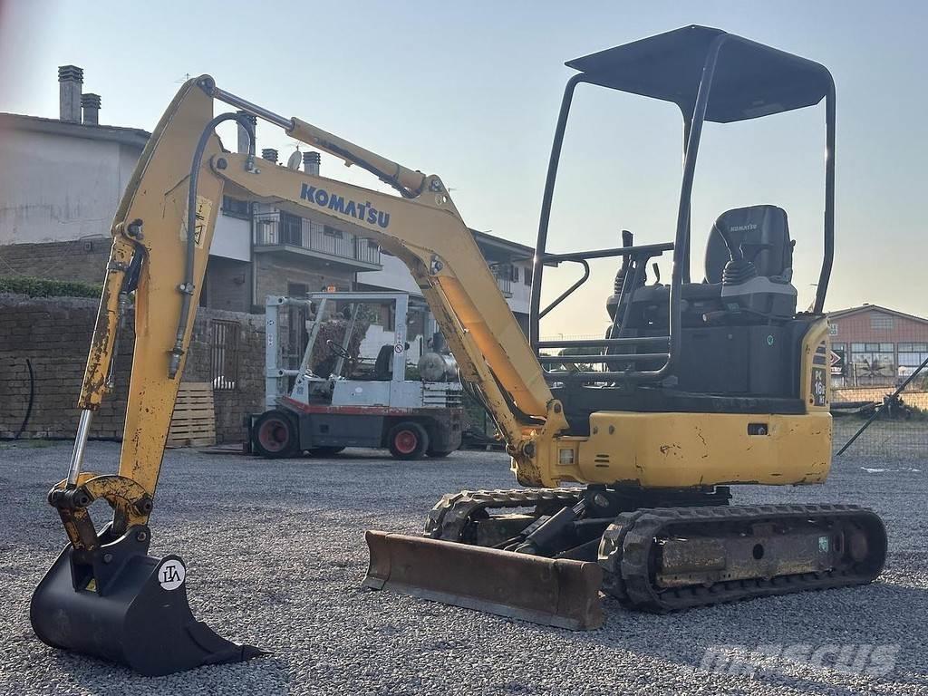 Komatsu PC16R-3HS Mini rýpadlá < 7t