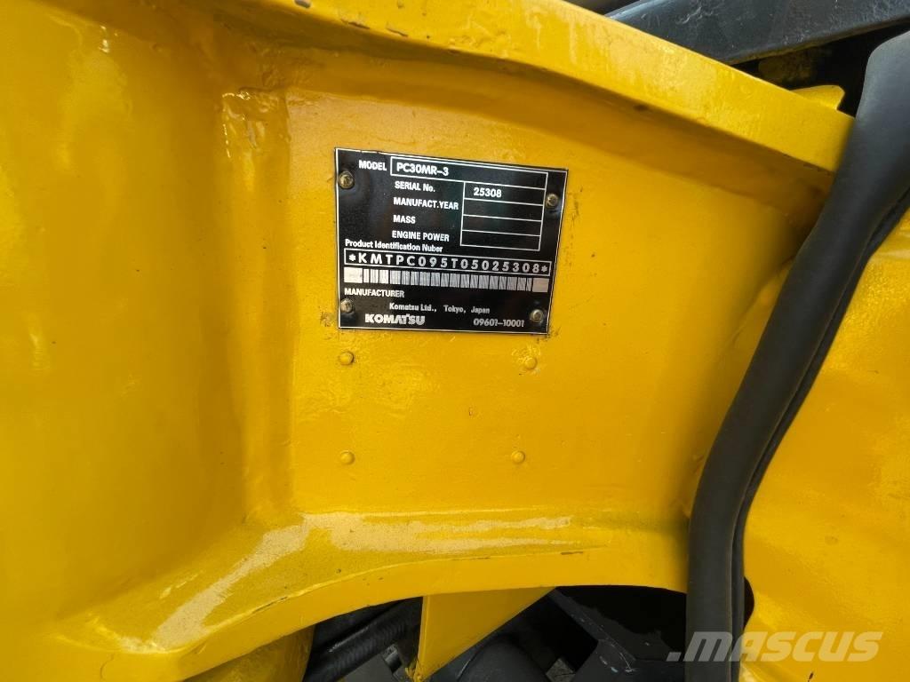 Komatsu PC 30 Mini rýpadlá < 7t