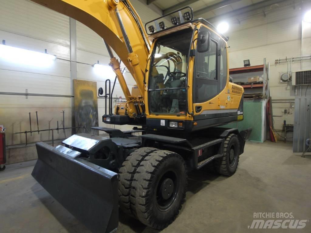 Hyundai R 160 W-9A Kolesové rýpadlá
