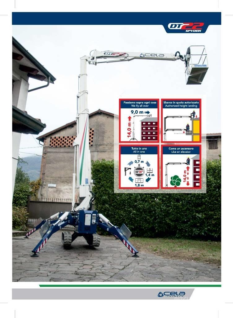 Cela Crawler DT22 Ďalšie zdvíhacie zariadenia a plošiny