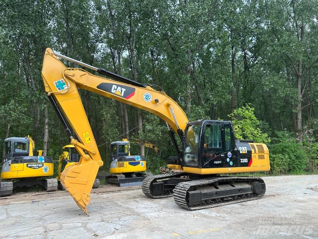 CAT 320D Pásové rýpadlá