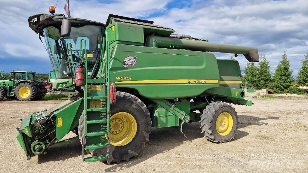 John Deere W 540 Kombinované zberacie stroje