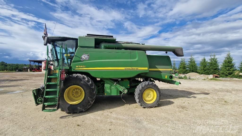 John Deere W 540 Kombinované zberacie stroje