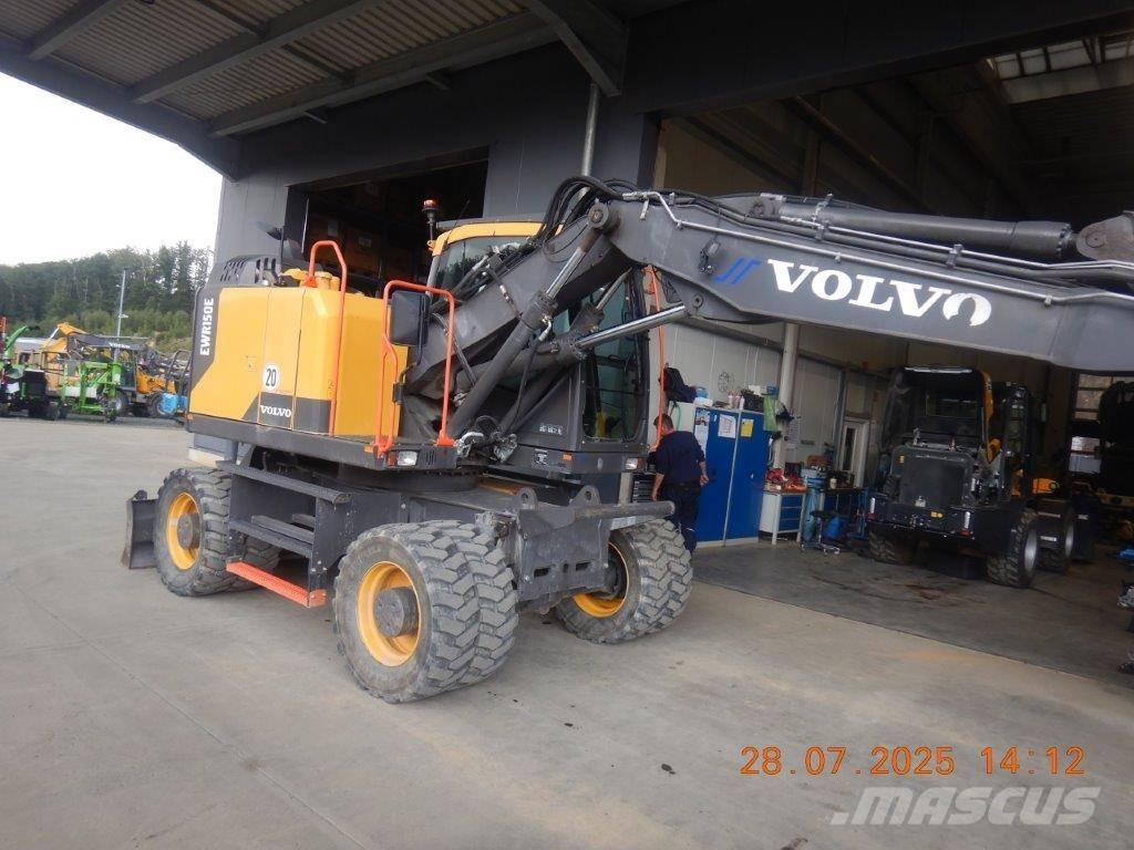 Volvo EWR 150 E Kolesové rýpadlá