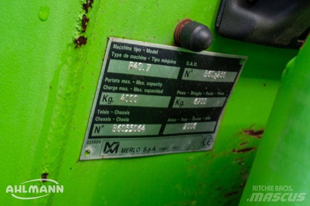 Merlo P 40.7 Teleskopické nakladače pre poľnohospodárstvo