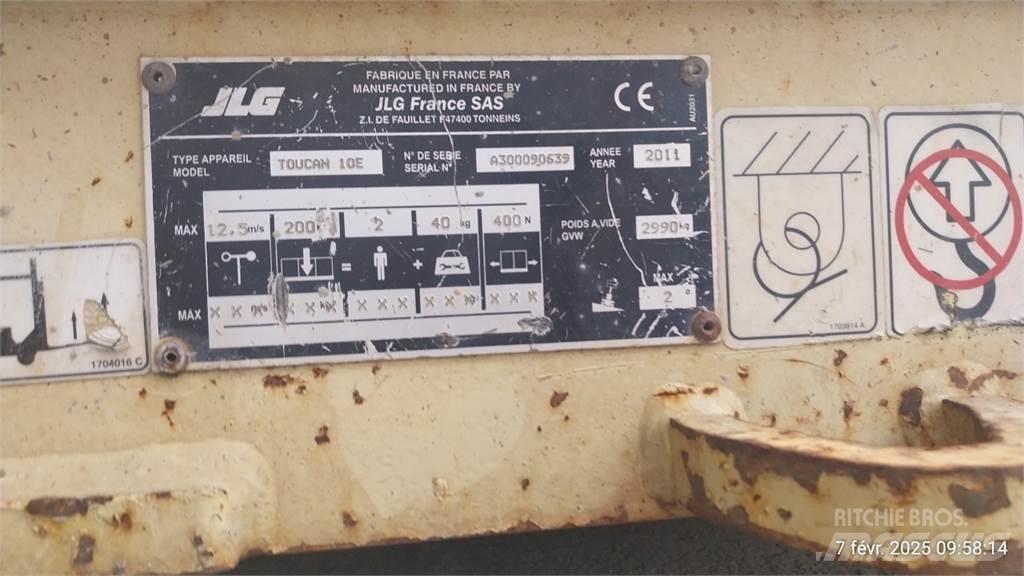 JLG T10E Ďalšie zdvíhacie zariadenia a plošiny