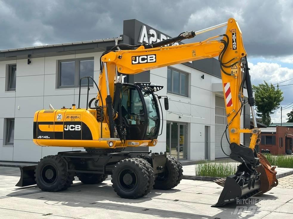 JCB JS 145 W Kolesové rýpadlá