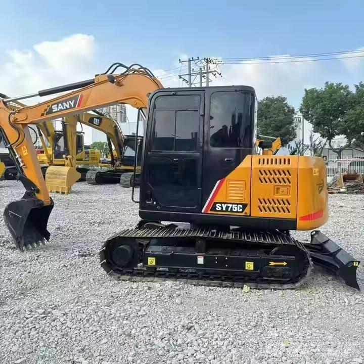 Sany SY75C Pásové rýpadlá