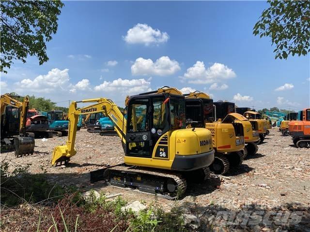 Komatsu PC56-7 Pásové rýpadlá